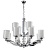 Подвесная люстра Newport 7908+4/C М0060040  фото, kupilegko.ru