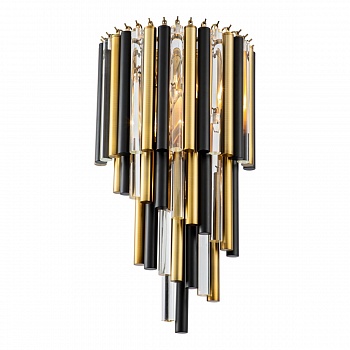 Настенный светильник iLamp Tribeca 097B-3 Matt Bronze&Black  фото, kupilegko.ru