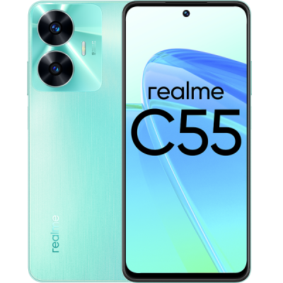 Смартфон, мобильный телефон realme C55 128GB Зеленый RU  фото, kupilegko.ru
