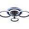 Потолочная светодиодная люстра Ambrella light FA526  фото, kupilegko.ru