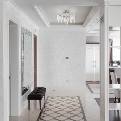 Потолочный светильник Eurosvet 30137/3 хром  фото, kupilegko.ru