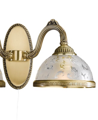 Бра, светильник настенный накладной Reccagni Angelo A 6202/2  фото, kupilegko.ru