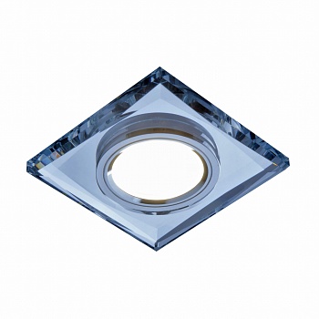 Встраиваемый светильник Elektrostandard 2230 MR16 SL зеркальный/серебро 4690389137624  фото, kupilegko.ru