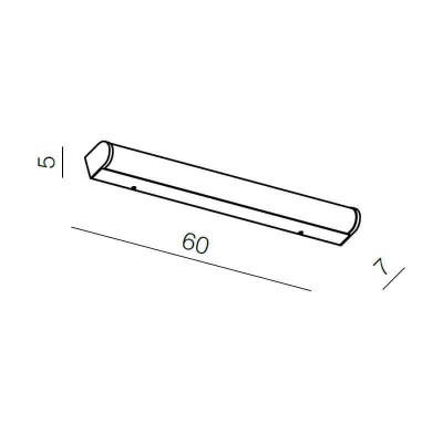 Настенный светильник Azzardo Petra 60 AZ2473  фото, kupilegko.ru