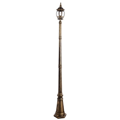 Столб фонарный уличный Arte Lamp Atlanta A1047PA-1BN  фото, kupilegko.ru