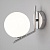 Бра, светильник настенный накладной Eurosvet 70152/1 хром  фото, kupilegko.ru
