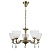 Подвесная люстра Gerhort G11045/5AB WT  фото, kupilegko.ru