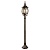 Столб фонарный уличный Arte Lamp Atlanta A1046PA-1BN  фото, kupilegko.ru