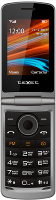 Мобильный телефон кнопочный Texet TM-404 Красный  фото, kupilegko.ru