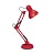 Настольная лампа Uniel TLI-221 Red E27 UL-00002121  фото, kupilegko.ru