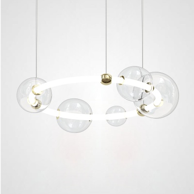 Подвесная люстра Imperium Loft Sessa Ring 195004-23  фото, kupilegko.ru