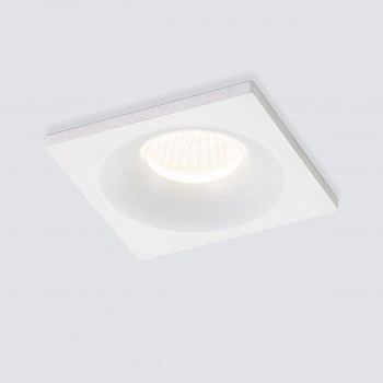 Встраиваемый светодиодный светильник Elektrostandard 15271/LED белый 4690389175756 (встраиваемые)  фото, kupilegko.ru