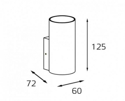 Настенный светильник Italline Danny W1 white  фото, kupilegko.ru