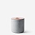 Chunk Concrete Подсвечник Menu  фото, kupilegko.ru