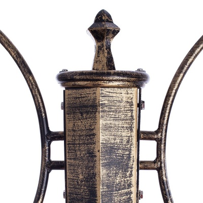 Столб фонарный уличный Arte Lamp Amsterdam A1523PA-2BN  фото, kupilegko.ru