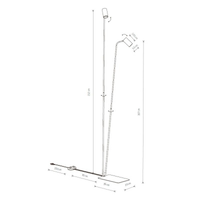 Торшер Nowodvorski Mono 7718  фото, kupilegko.ru