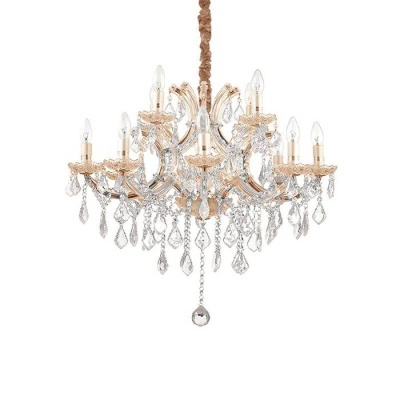 Подвесная люстра Ideal Lux Napoleon SP12 Oro 167404  фото, kupilegko.ru