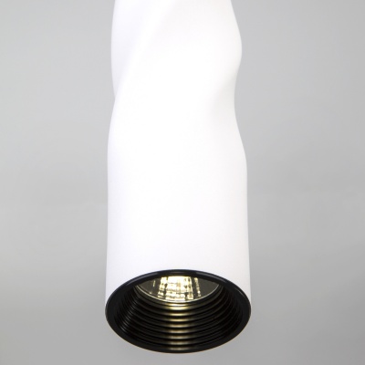 Трековые светильники Elektrostandard Scroll 50162/1 LED белый  фото, kupilegko.ru