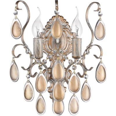 Бра, светильник настенный накладной Freya FR2302-WL-02-WG  фото, kupilegko.ru