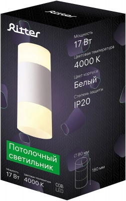 Потолочный светодиодный светильник Ritter Kassel 52065 8  фото, kupilegko.ru