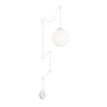 Подвесной светильник Ideal Lux Boa SP1 Bianco 160863  фото, kupilegko.ru