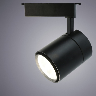 Трековый светильник Arte Lamp Attento A5750PL-1BK  фото, kupilegko.ru