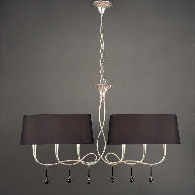 Подвесной светильник Mantra Paola Painted Silver 3531  фото, kupilegko.ru