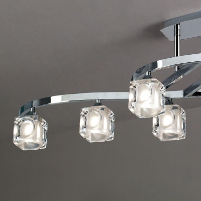 Потолочная люстра Mantra Cuadrax 0951  фото, kupilegko.ru