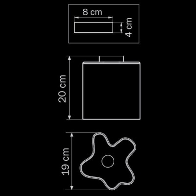 Потолочный светильник Lightstar Nubi 802010  фото, kupilegko.ru