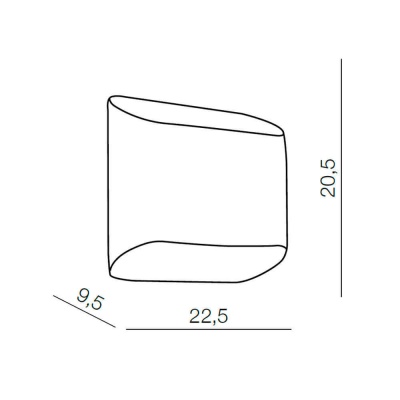 Настенный светильник Azzardo Pancake AZ0136  фото, kupilegko.ru