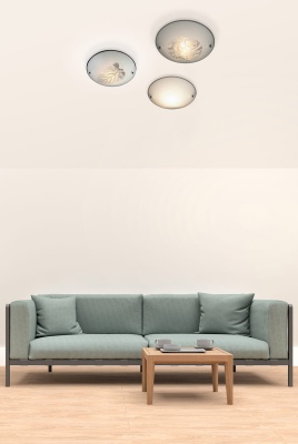 Потолочный светильник Globo Buque 40990-18  фото, kupilegko.ru