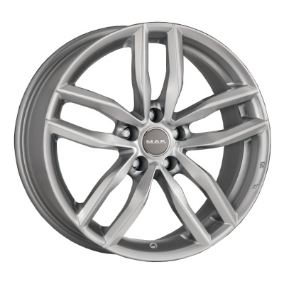 Литые колесные диски MAK Sarthe 8x18 5x112 ET50 D57.1 Серебристый (F8080RHSI50WE4X)  фото, kupilegko.ru