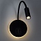 Бра, светодиодный светильник настенный накладной Arte Lamp A8231AP-1BK  фото, kupilegko.ru