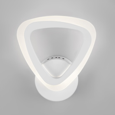 Настенный светильник Eurosvet Areo 90216/1 белый  фото, kupilegko.ru