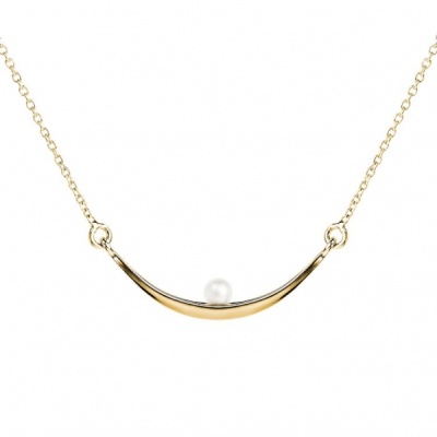 Серебряное колье, серебро, жемчуг, NP3767  фото, kupilegko.ru