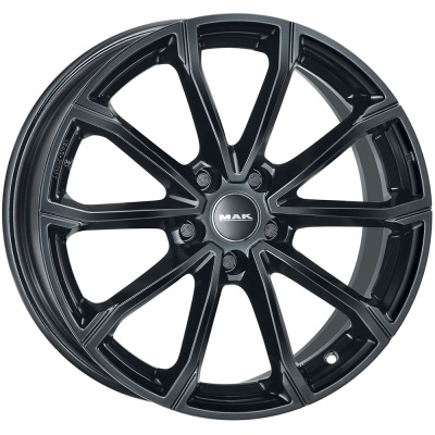 Литые колесные диски MAK DaVinci Gloss Black 6.5x16 5x108 ET47.5 D63.4 Чёрный глянцевый (F6560BRGB48GD3)  фото, kupilegko.ru