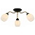 Потолочная люстра Illumico IL8193-3COU-79 BK GD  фото, kupilegko.ru