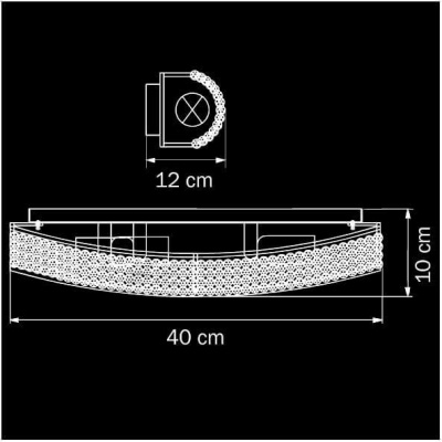 Настенный светильник Osgona Monile 704632  фото, kupilegko.ru