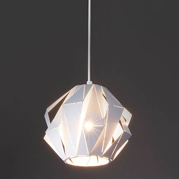 Подвесной светильник Eurosvet 50137/1 белый  фото, kupilegko.ru