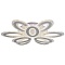 Потолочная светодиодная люстра Profit Light 8080/6+3 WHT  фото, kupilegko.ru