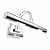 Подсветка для картин Ideal Lux Cico AP2 Cromo 014432  фото, kupilegko.ru