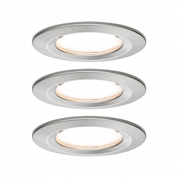 Встраиваемый светодиодный светильник Paulmann Nova Coin Led 93458 (встраиваемые)  фото, kupilegko.ru