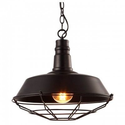 Подвесной светильник Arte Lamp Ferrico A9183SP-1BK  фото, kupilegko.ru