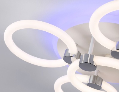 Потолочная светодиодная люстра Ambrella light FA3841  фото, kupilegko.ru