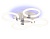 Потолочная светодиодная люстра Ambrella light FA3841  фото, kupilegko.ru