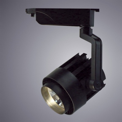 Трековый светильник Arte Lamp Vigile A1630PL-1BK  фото, kupilegko.ru