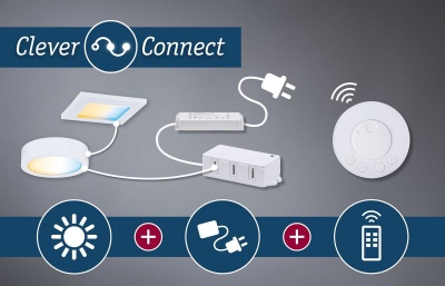 Мебельный светодиодный светильник Paulmann Clever Connect Border 99962 (+мебельные)  фото, kupilegko.ru