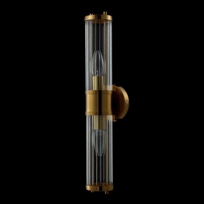 Бра, светильник настенный накладной Crystal Lux Sancho AP2 Brass  фото, kupilegko.ru