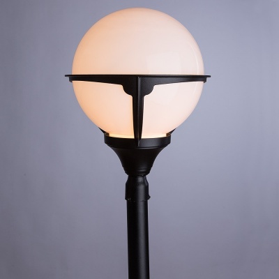 Столб фонарный уличный Arte Lamp MONACO A1496PA-1BK  фото, kupilegko.ru