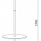 Торшер Arte Lamp Connor A2102PN-1WH  фото, kupilegko.ru